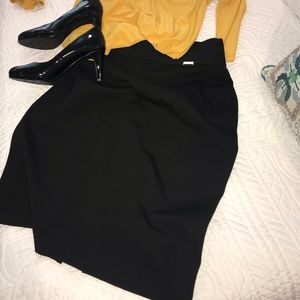 Calvin Klein long pencil skirt.